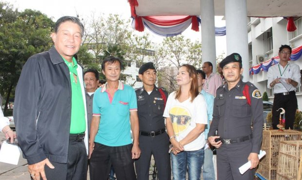 Two owners of the "Jungle Restaurant" presented by police